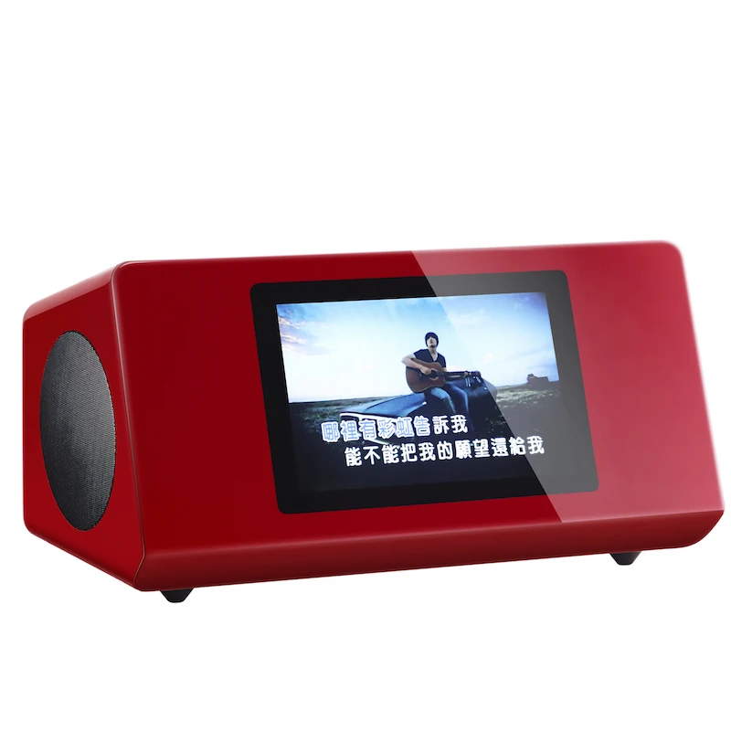 Lielu popularitāti KTV mājas kinozāles sistēma Ķīniešu Karaoke skaļruņi Attēls 4