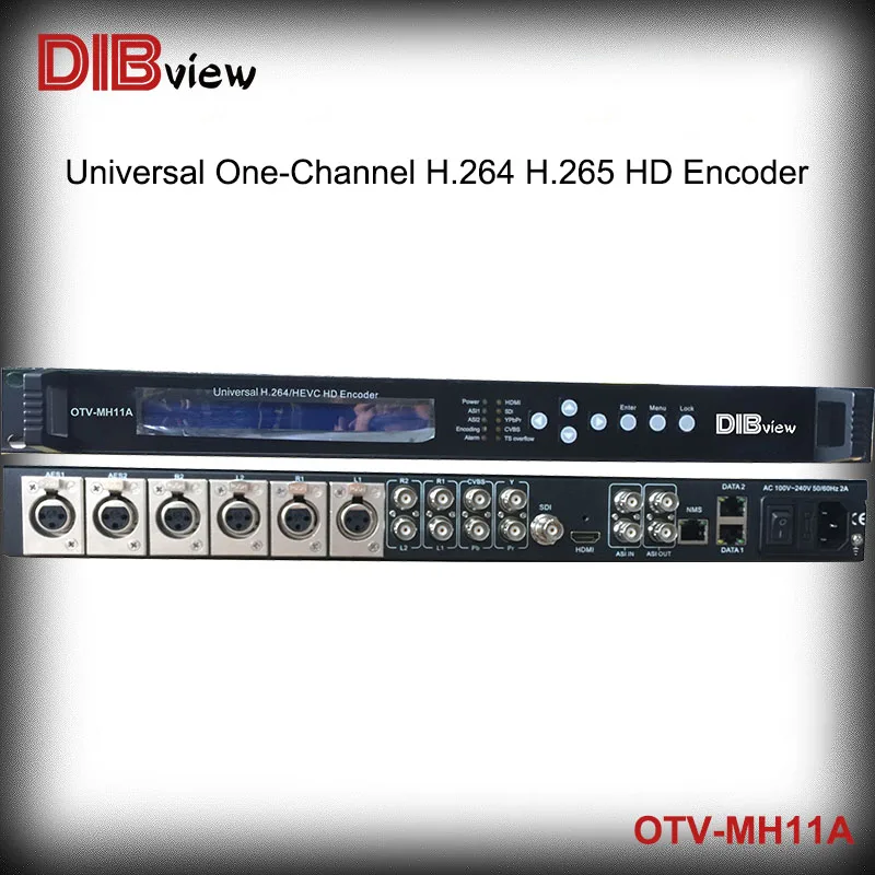 OTV-MH11A Universālā H. 264 HEVC H. 265 HD SDI, HDMI CVBS YPbPr Encoder Attēls 0