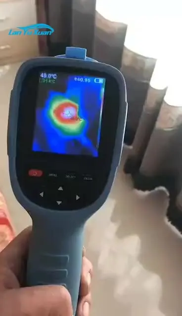 PQWT CX220 infrared thermal imager ražošana siltuma iedomājoties kamera Attēls 0