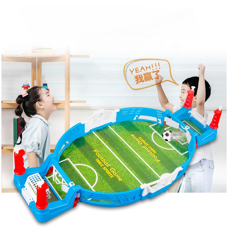 Bērnu desktop board game, futbola laukums rotaļlieta puzzle interaktīvu divu personu kaujas izmešana spēle Attēls 1
