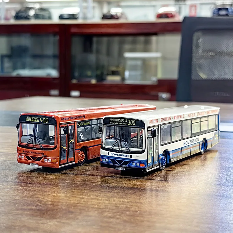 Lējumiem 1/76 Mēroga Corgi B10B Londonas Autobuss Pilsētas Transporta Modelis Sakausējuma Classic Apdare Kolekcionējamu Rotaļlietu Pieaugušo Suvenīru, Dāvanu Attēls 0
