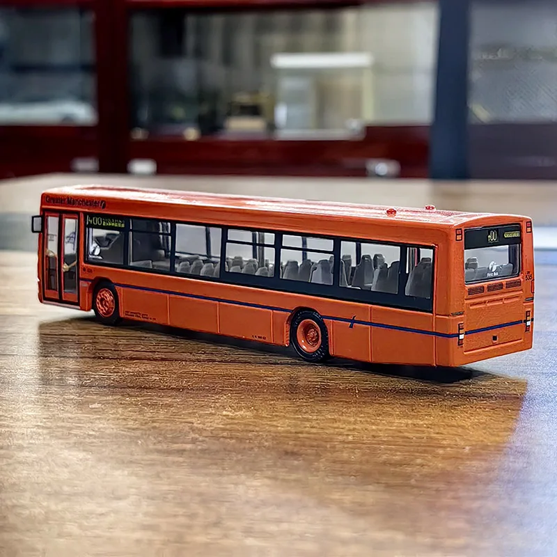Lējumiem 1/76 Mēroga Corgi B10B Londonas Autobuss Pilsētas Transporta Modelis Sakausējuma Classic Apdare Kolekcionējamu Rotaļlietu Pieaugušo Suvenīru, Dāvanu Attēls 3