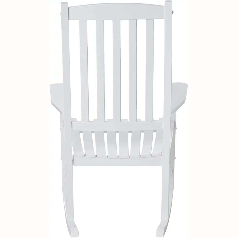 Alston Āra Koka Lievenis šūpuļkrēsls, Balta Krāsa, Laika apstākļu Izturīga Apdare, terašu mēbeles, terases mēbeles Attēls 5
