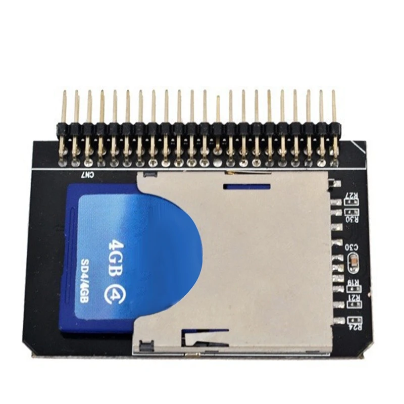 Grāmatiņa 2.5 Collu Digital SD/SDHC/SDXC/MMC Atmiņas Kartes IDE 44 Pin Vīriešu Adapteris SD 3.0 Converter Cietā Diska Adapteri Karšu Attēls 2